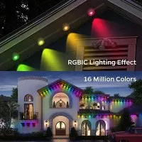 RGB LED EAVES 끈 빛나기 휴일 장식을위한 빛