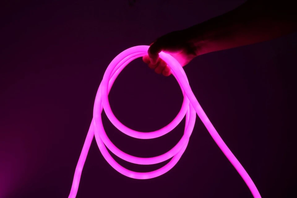 Waterproof 12V Neon LED Silicone Rope Strip For Home Decoration